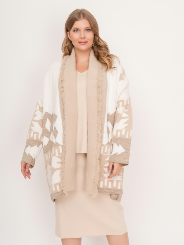 Э7801.5004/22-02 Кардиган тр. Mat Fashion