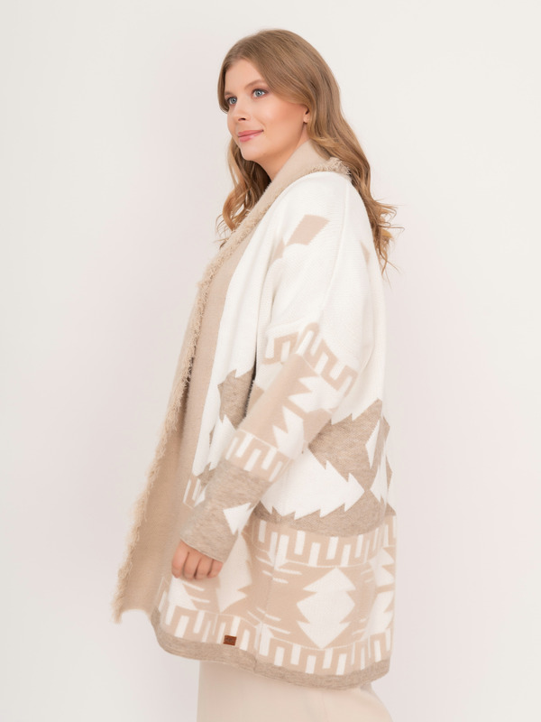 Э7801.5004/22-02 Кардиган тр. Mat Fashion