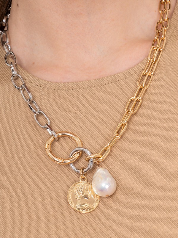 Э360186/22-01 Колье Все для меня Ярославна