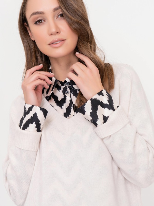 Э128804/5871/20-2 Пуловер Luisa Cerano