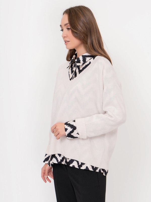 Э128804/5871/20-2 Пуловер Luisa Cerano