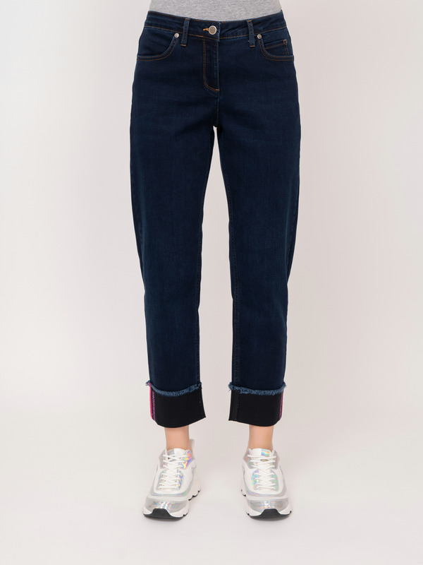 Э7111-121/21-01 Брюки джинсовые Franco Vello