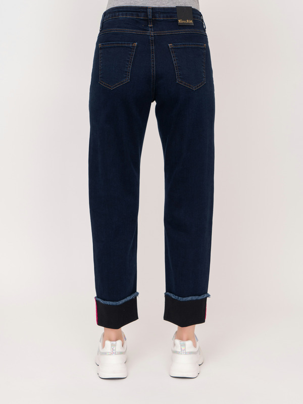 Э7111-121/21-01 Брюки джинсовые Franco Vello