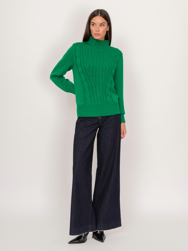 ЭORSOLA/22-02 Брюки джинсовые Luisa Spagnoli