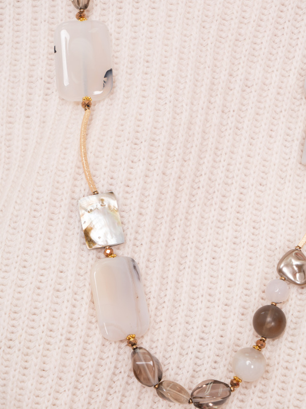 354291/21-02 Бусы Северная Пальмира ср. Ярославна