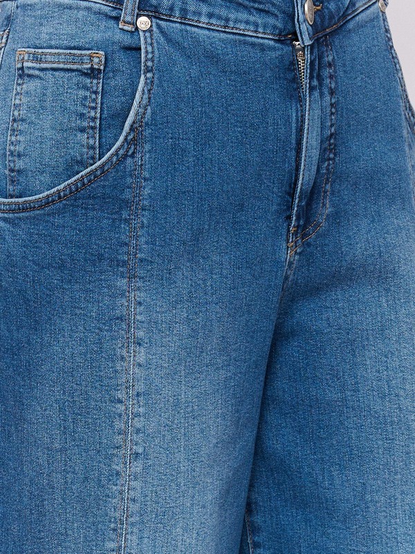 Э8302.2011/м/25-01 Брюки джинсовые Mat Fashion