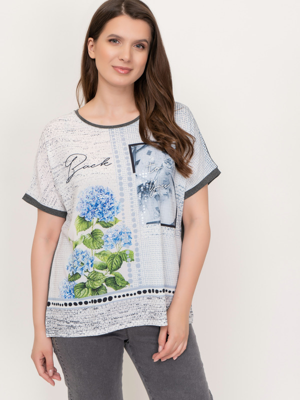 Э2186-121/21-01 Блуза тр. Franco Vello