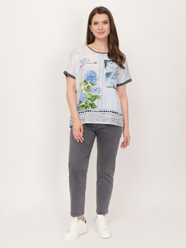 Э2186-121/21-01 Блуза тр. Franco Vello