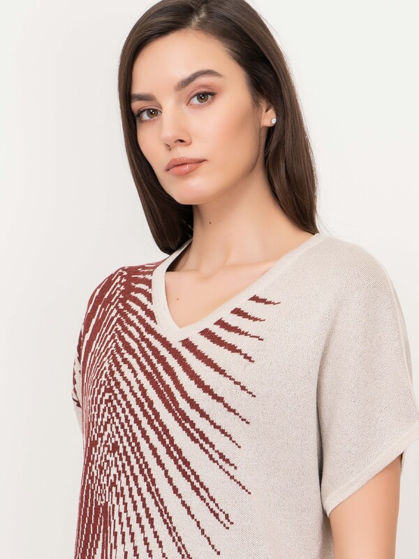 Э5148-121/21-01 Джемпер вязаный Franco Vello