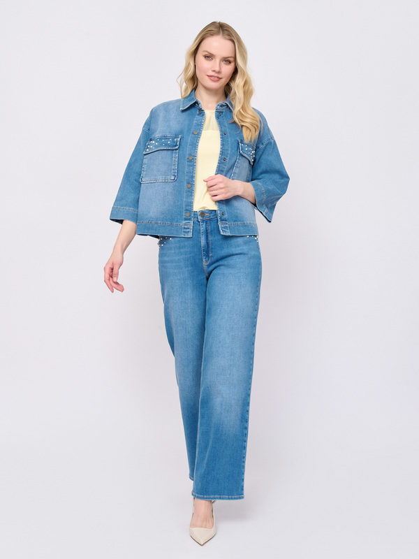 Э6579/3414/м/25-01 Брюки джинсовые Betty&Co