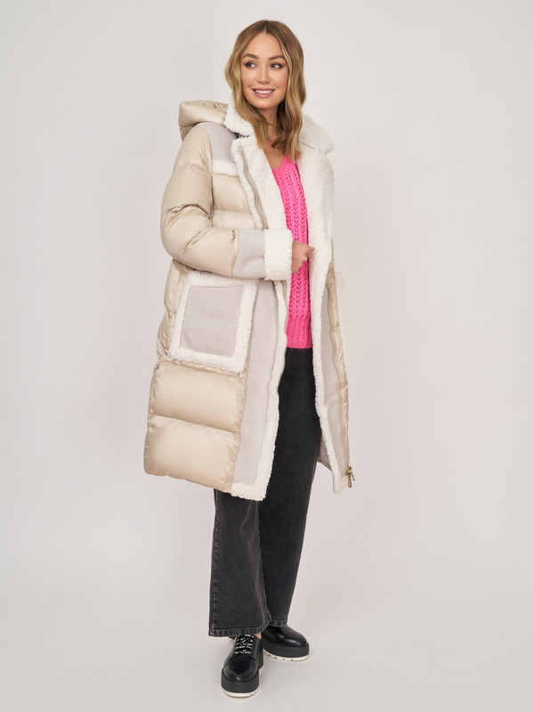 Э3359-223/м/22-02 Пальто утепленное Franco Vello