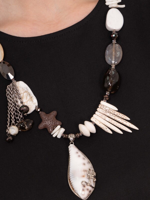 Э127743/22-01 Колье Диковинка Ярославна