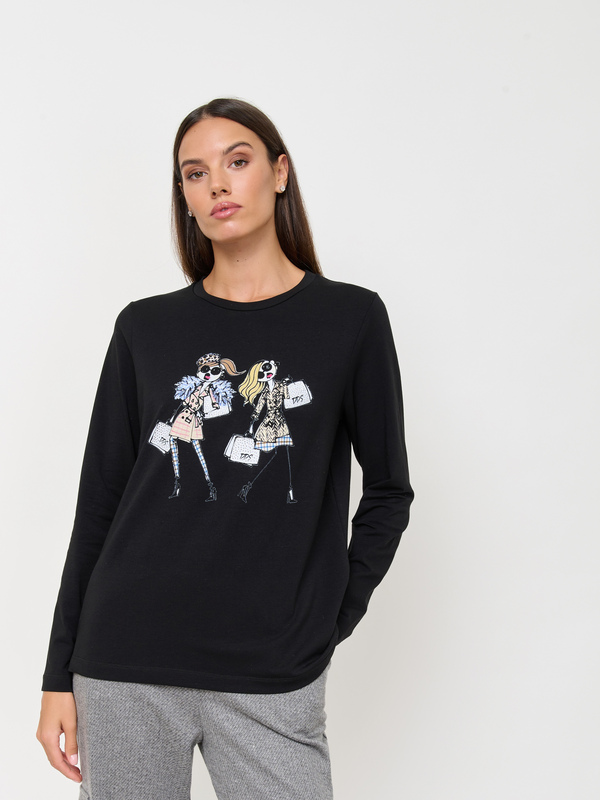 Э24D3632/24-02 Футболка Donne da Sogno