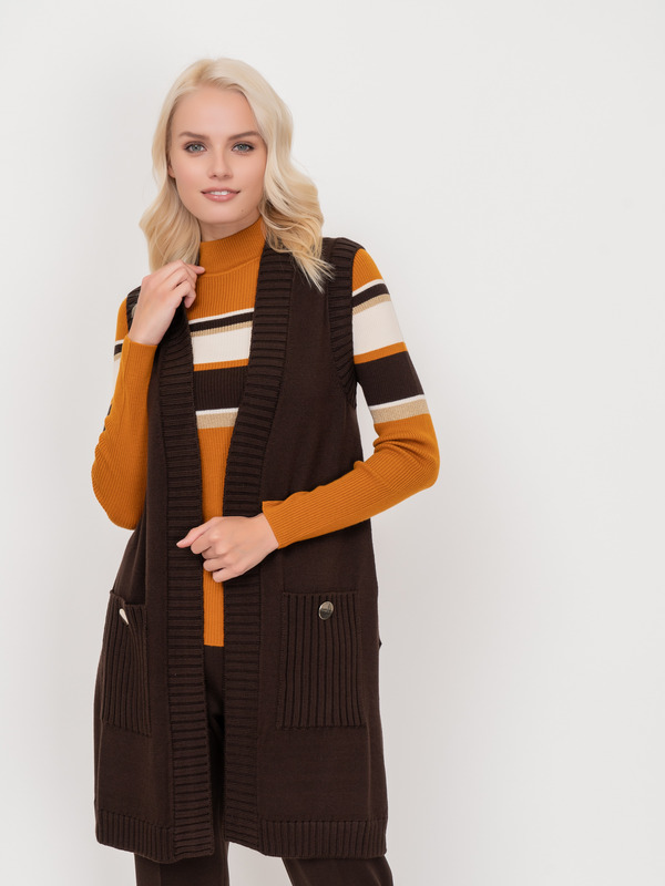 ЭMANSIONE/20-02 Жилет тр. Luisa Spagnoli