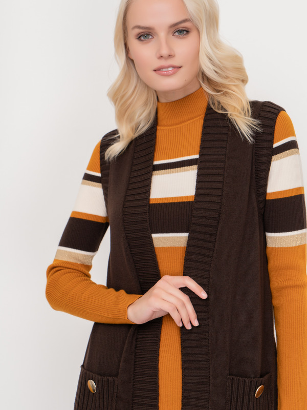 ЭMANSIONE/20-02 Жилет тр. Luisa Spagnoli