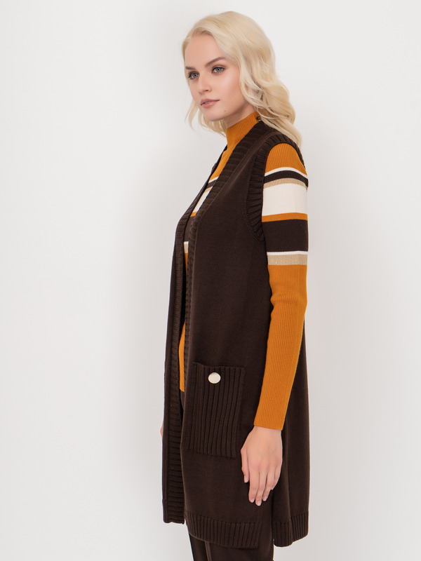 ЭMANSIONE/20-02 Жилет тр. Luisa Spagnoli