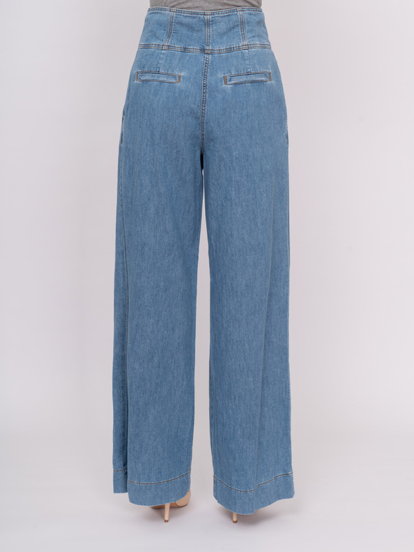 ЭATTORI/22-01 Брюки джинсовые Luisa Spagnoli