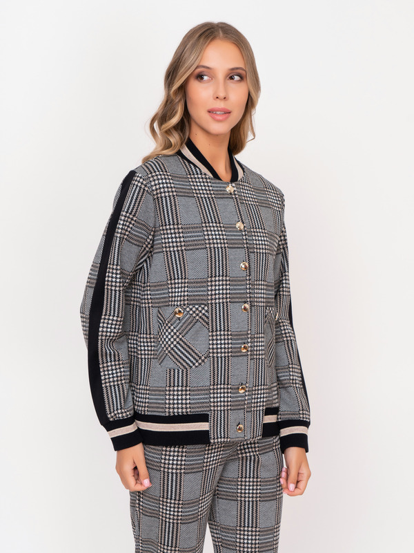 Э21D1417/21-02 Кардиган тр. Donne da Sogno