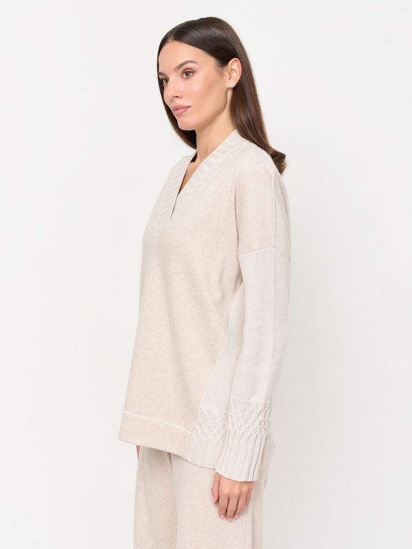 Э59897/м/24-02 Пуловер D.Exterior