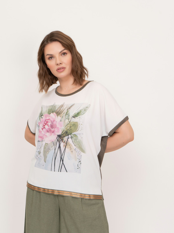 Э5183-121/21-01 Блуза тр. Franco Vello