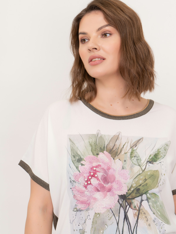 Э5183-121/21-01 Блуза тр. Franco Vello