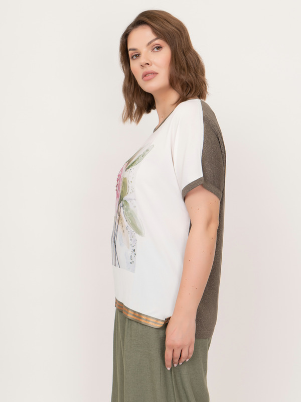 Э5183-121/21-01 Блуза тр. Franco Vello