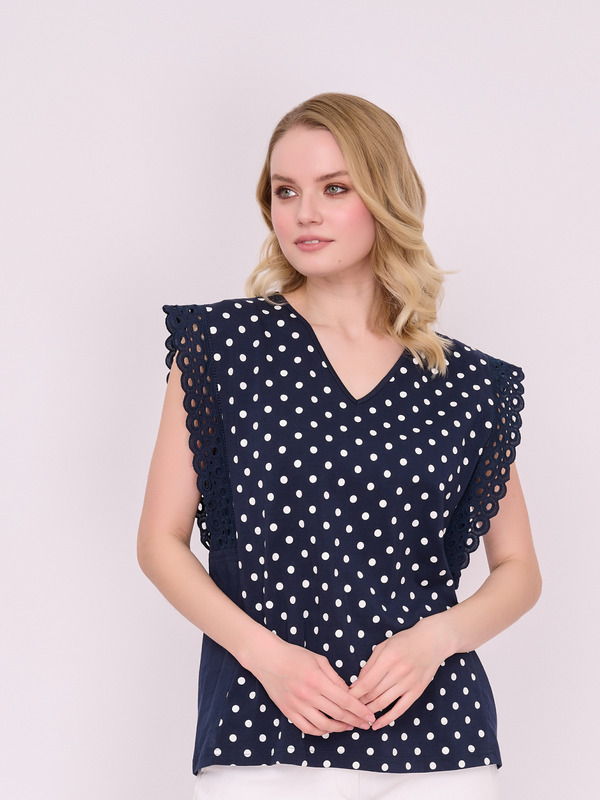 navy/white