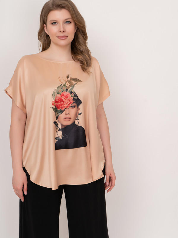 Э7701.1087/22-01 Блузка Mat Fashion