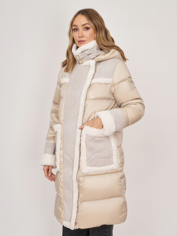 Э3359-223/м/22-02 Пальто утепленное Franco Vello