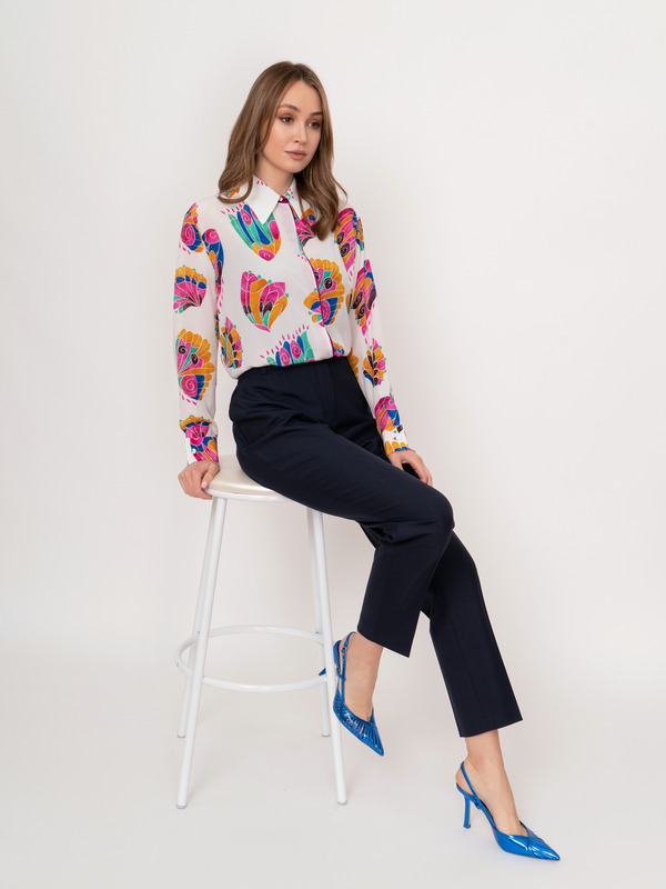 ЭBIGLIA/22-01 Блуза Luisa Spagnoli