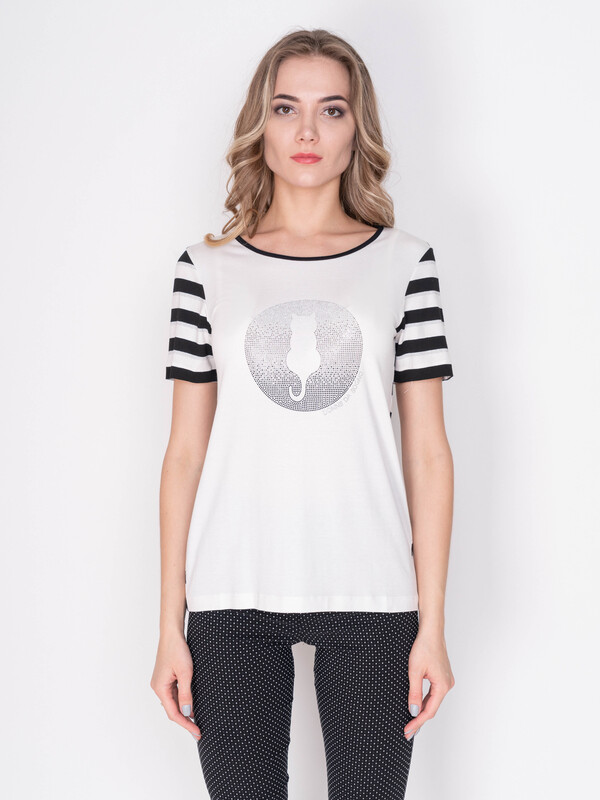 Э19D1175/19-01 Футболка Donne da Sogno