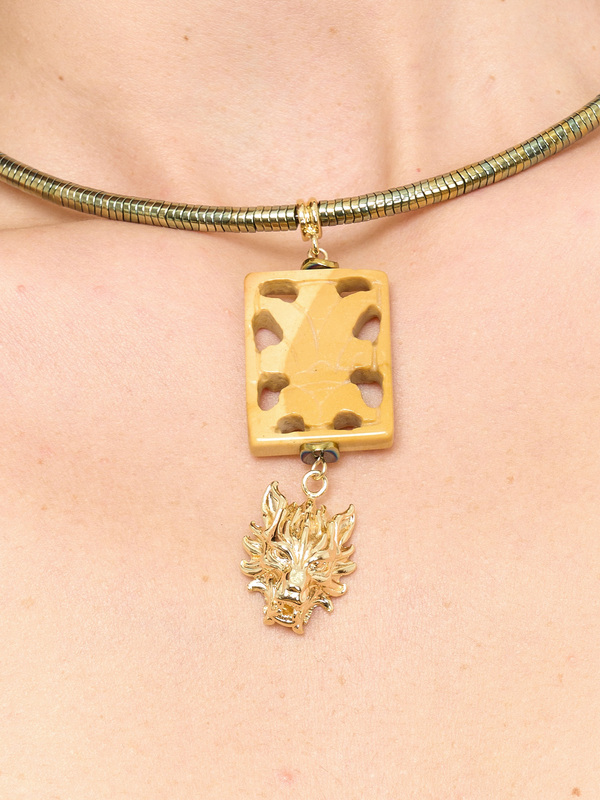 Э439097/24-02 Колье Лукоморье Ярославна