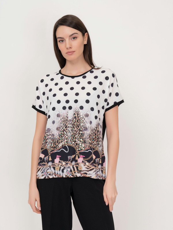 Э2227-121/21-01 Блуза тр. Franco Vello