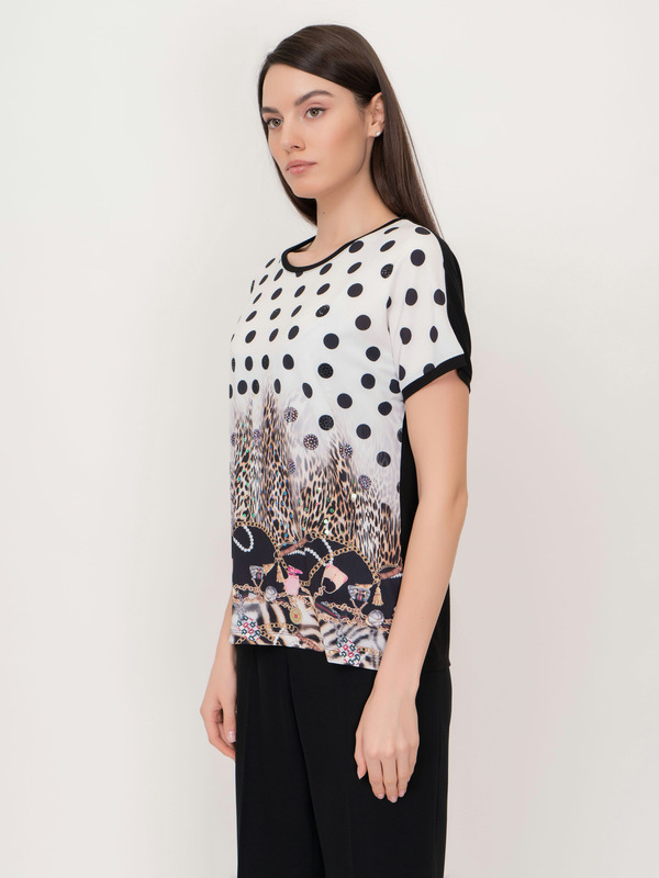 Э2227-121/21-01 Блуза тр. Franco Vello