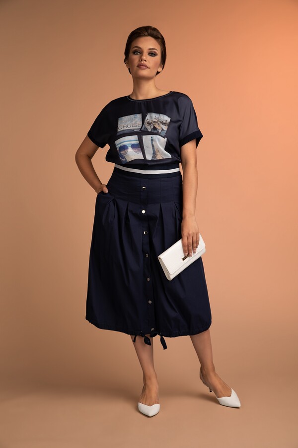 Э9070-122/22-01 Юбка Franco Vello