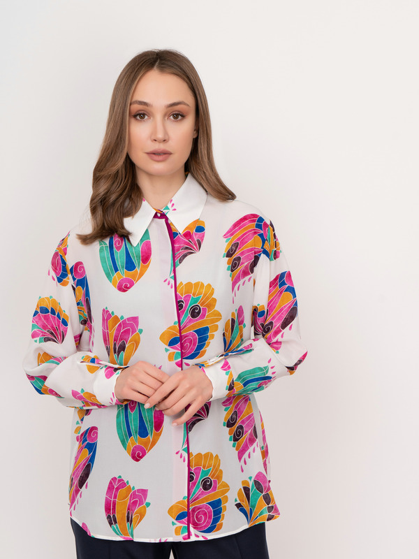 ЭBIGLIA/22-01 Блуза Luisa Spagnoli