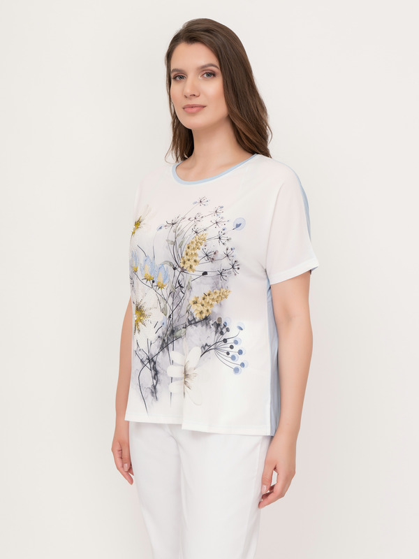 Э2193-121/21-01 Блуза тр. Franco Vello