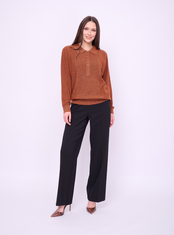 5097-227/26-02 Джемпер вязаный (поло) Franco Vello