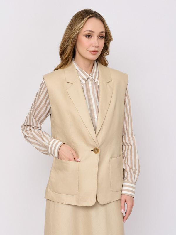 С VALEGGIO/м/26-01 Жилет Luisa Spagnoli