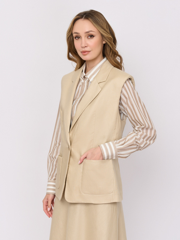 С VALEGGIO/м/26-01 Жилет Luisa Spagnoli