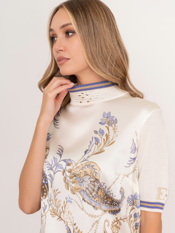 Э3M822/22-02 Свитер Elisa Fanti