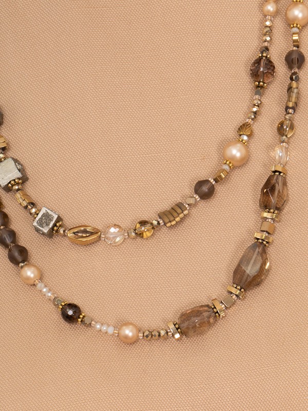 Э371731/22-01 Бусы Алхимия золота дл. Ярославна