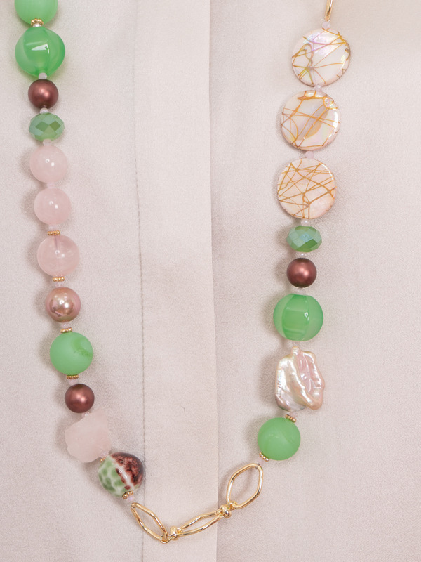 361527/21-02 Бусы Акварель дл. Ярославна