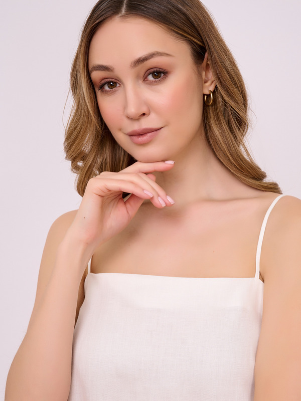 ЭBOARIA/23-01 Блузка типа топ Luisa Spagnoli