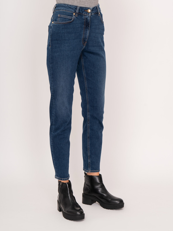 ЭOPRA/22-02 Брюки джинсовые Luisa Spagnoli