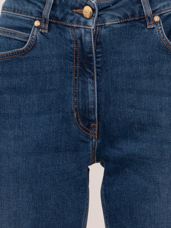 ЭOPRA/22-02 Брюки джинсовые Luisa Spagnoli