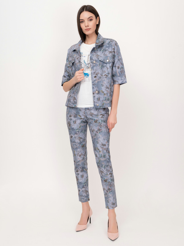 Э7131-121/21-01 Брюки джинсовые Franco Vello