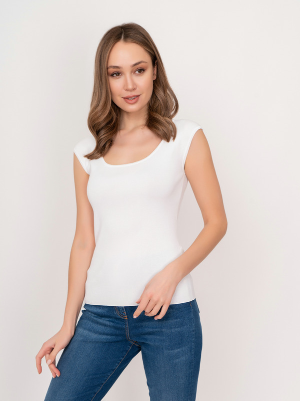 ЭCULLA G/22-01 Майка (топ) трикотажная Luisa Spagnoli