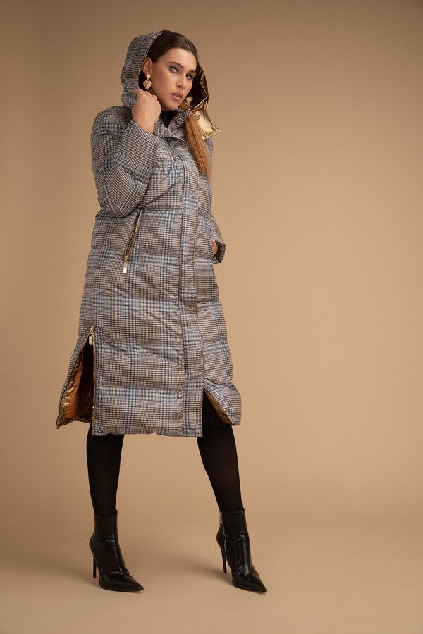 Э3161-222/м/21-02 Пальто утепленное Franco Vello