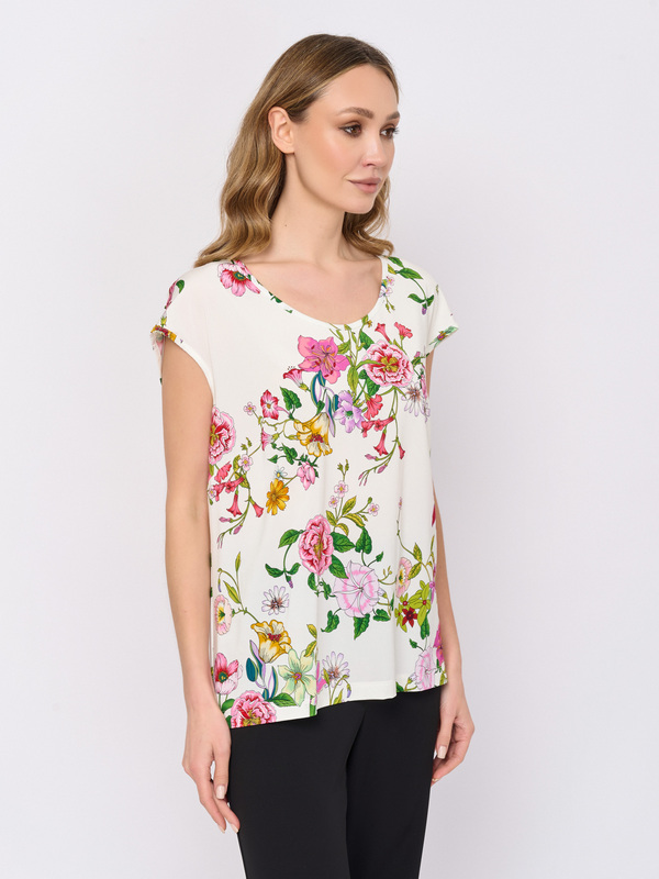 С2А63 361/м/26-01 Блузка тр. PIERO MORETTI